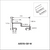 Action Industries 2" x 1" Aluminum Ship Lap Adapter and Bottom Seal Retainer