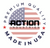Action Industries U Shape 2" x 3" Aluminum Bottom Seal Retainer