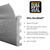 Coiled DuraSeal Garage Door Side and Top Weatherstripping Kit