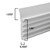Coiled DuraSeal Garage Door Side and Top Weatherstripping Kit