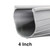 Garage Door Bottom Bead End Vinyl Weather Seals
