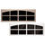 Coach House Accents Signature Decor Garage Door Window Overlay  - 2 pack