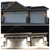 Coach House Accents Signature Decor Garage Door Window Overlay  - 2 pack