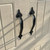 Stamped Steel Yorktown Pull Handle Decorative Garage Door Hardware