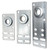 Flat End Bearing Plates - 4 Hole with Bearing
