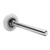 2 Inch Roller, White Nylon, 13 Ball , 4" Stem, with Cap
