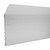White (P78) R3 Garage Door Weather Stop