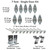 Quiet Garage Door Hardware Kits - 7’/8’ - Single/Double Door Kits