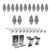 Quiet Garage Door Hardware Kits - 7’/8’ - Single/Double Door Kits