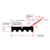 DuraSeal Garage Door Stop Molding Side and Top Seal