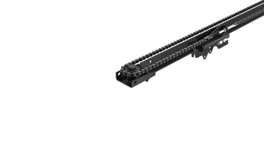 LiftMaster 1707LM/G1707 1-Piece Rail Assembly for 7 ft. Doors