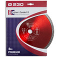 Diamantschijf Turbo-Silent 230mm