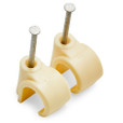 KC Kabelklem 16mm Creme