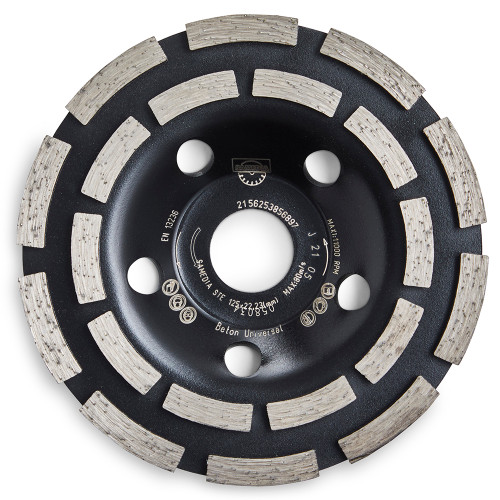 Diamant Kom-schuurschijf 125mm 2 rij *3*