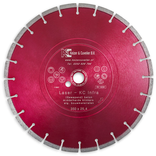 Diamant Motorschijf KC Infra 300x25.4mm