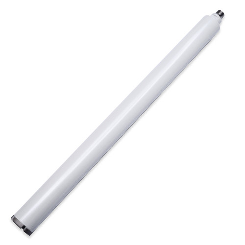 Diamant Natboor 51/52x600mm 1/2" uitw (wit)