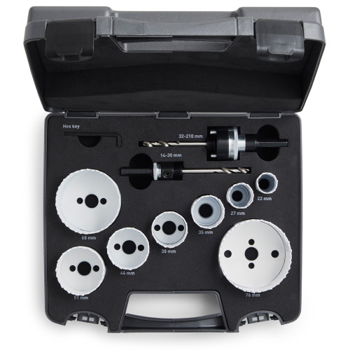 Gatzagenset Quick-Lock 10-delig Premium