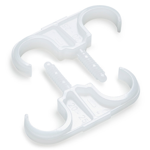 Inslagclip Dubbel 20-25mm OUTLET Inslagclip Dubbel 20-25mm OUTLET