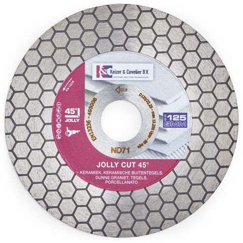 Diamant Jolly Cut Verstekschijf 115x1.4mm