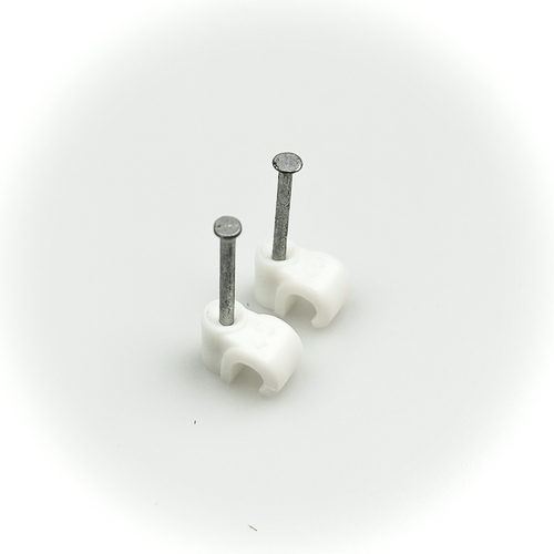 Kabelklem Wit 4.5mm OUTLET Kabelklem Wit 4.5mm OUTLET