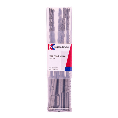 SDS+ boor 4 spiraal 5x160 10st./koker OUTLET SDS+ boor 4 spiraal 5x160 10st./koker OUTLET