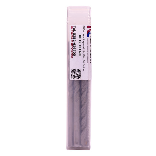 SDS+ boor 4 spiraal 11x160 10st./koker OUTLET