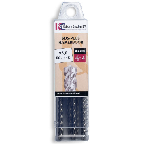 SDS+ Boor 4-snijder 5x115mm SDS+ Boor 4-snijder 5x115mm