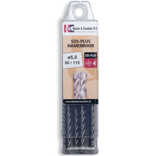 SDS+ Boor 4-snijder 5.5x115mm SDS+ Boor 4-snijder 5.5x115mm