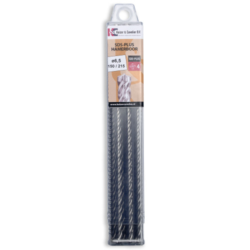 SDS+ Boor 4-snijder 6.5x215mm SDS+ Boor 4-snijder 6.5x215mm