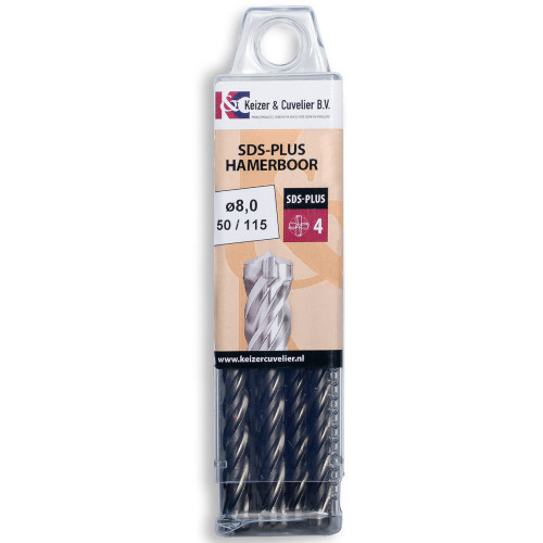 SDS+ Boor 4-snijder 8x115mm SDS+ Boor 4-snijder 8x115mm
