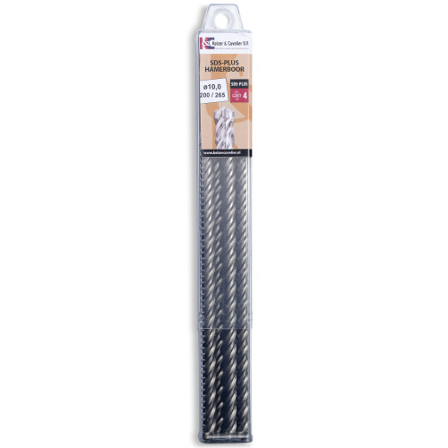 SDS+ Boor 4-snijder 10x265mm SDS+ Boor 4-snijder 10x265mm