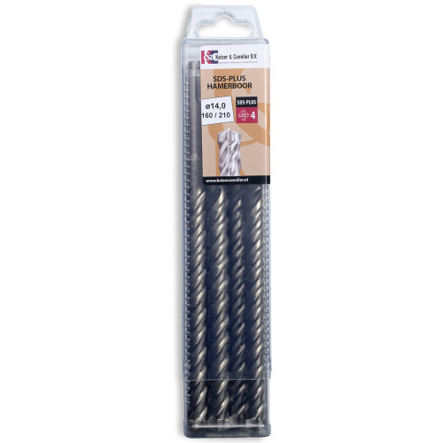 SDS+ Boor 4-snijder 14x210mm SDS+ Boor 4-snijder 14x210mm