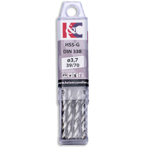 HSS Splitpoint IJzerboor 3.7mm