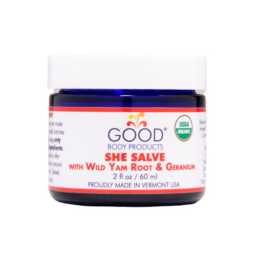 Good Body Products SHE SALVE with Wild Yam Root & Geranium