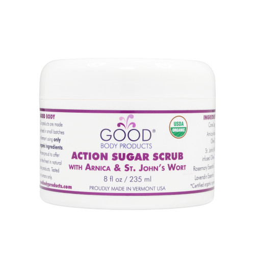 ACTION SUGAR SCRUB with Arnica & St. John's Wort