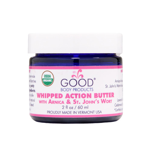 Good Body Products WHIPPED ACTION BUTTER with Arnica & St. John's Wort