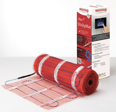 Warmup Underfloor Heating 240 Volt Sticky Mat, Choose Option: