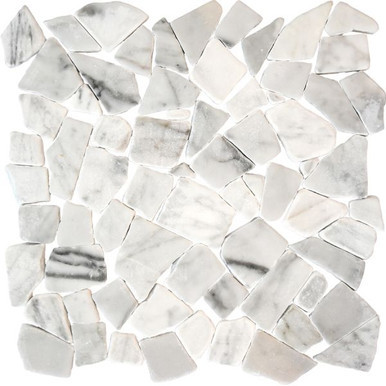 Marmo Pebbles Carrara
