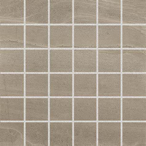 Burlington Sand 2"x2" Square Mosaics 12x12