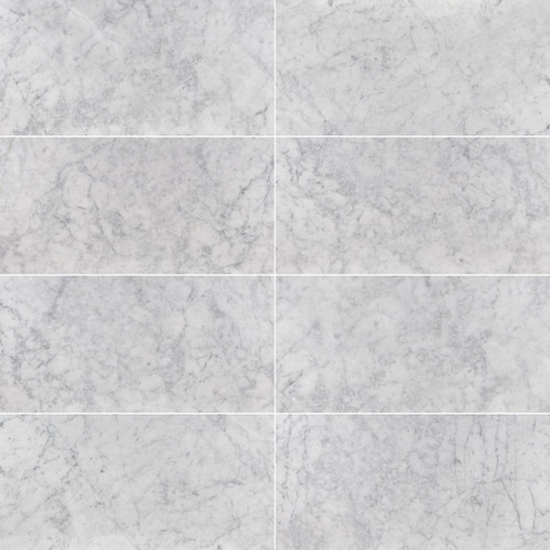 White Carrara Marble 12×24