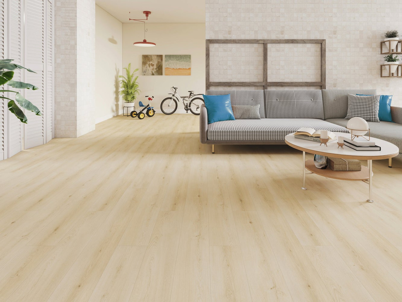 TAS Flooring Aristocrat 2 Collection: Amante 7.25" x 48" Luxury Vinyl Flooring