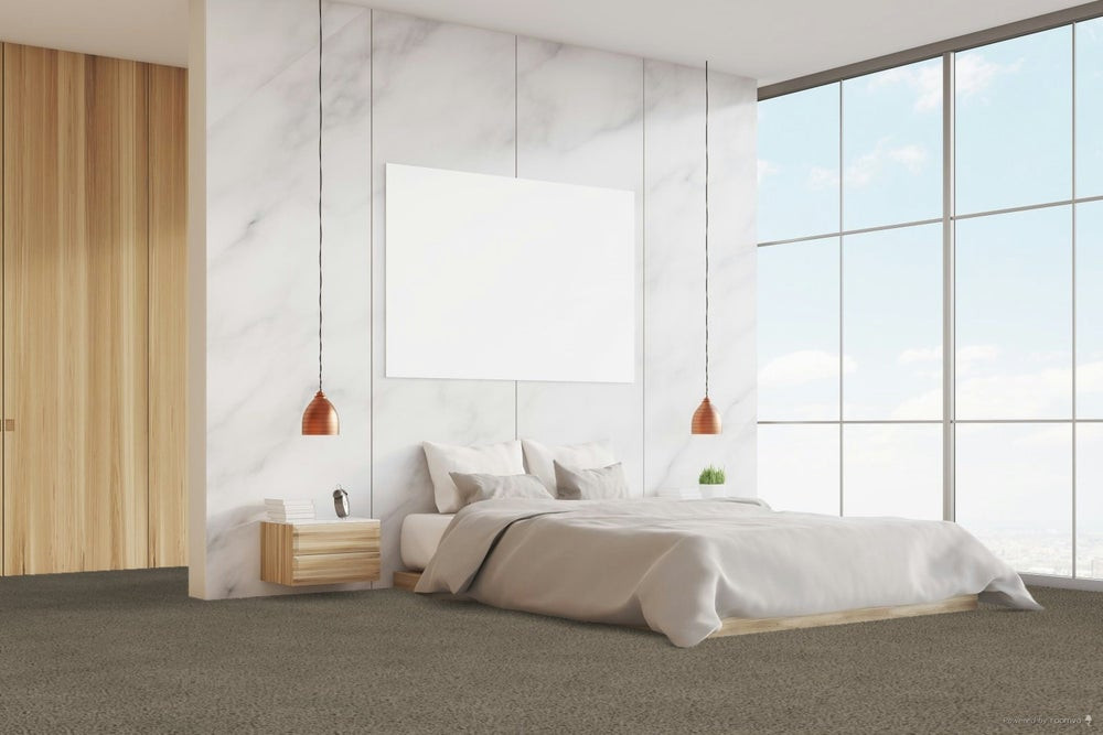 TAS Flooring Arches Collection: Landscape Arch 24 oz Polyester 12' Wide Residential Broadloom Carpet