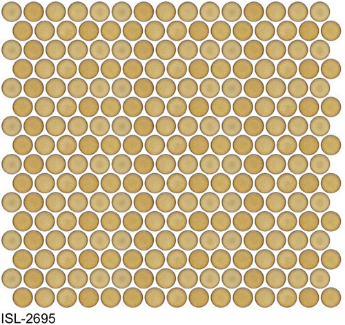Penny Round ISL-2695 Polished Limon 12"x12"