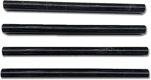 Nero Marquina Polished 5/8x12 Pencil Molding