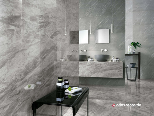 Marvel Stone Bardiglio Grey Lappato 18x36