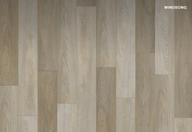 TAS Flooring Agatewood Collection: Windsong 9" x 60" Luxury Vinyl Flooring