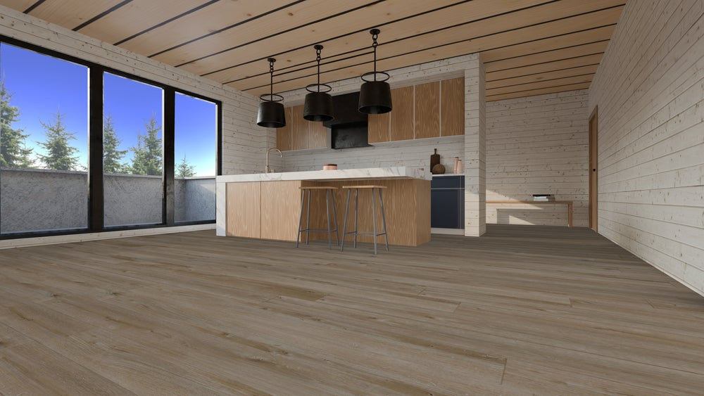 TAS Flooring Ambiance Collection: Spectrum 7.125" x 60" Luxury Vinyl Flooring