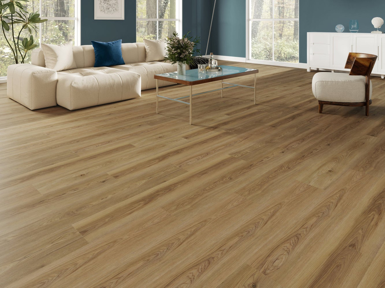 TAS Flooring Aristocrat 2 Collection: Percy 7.25" x 48" Luxury Vinyl Flooring
