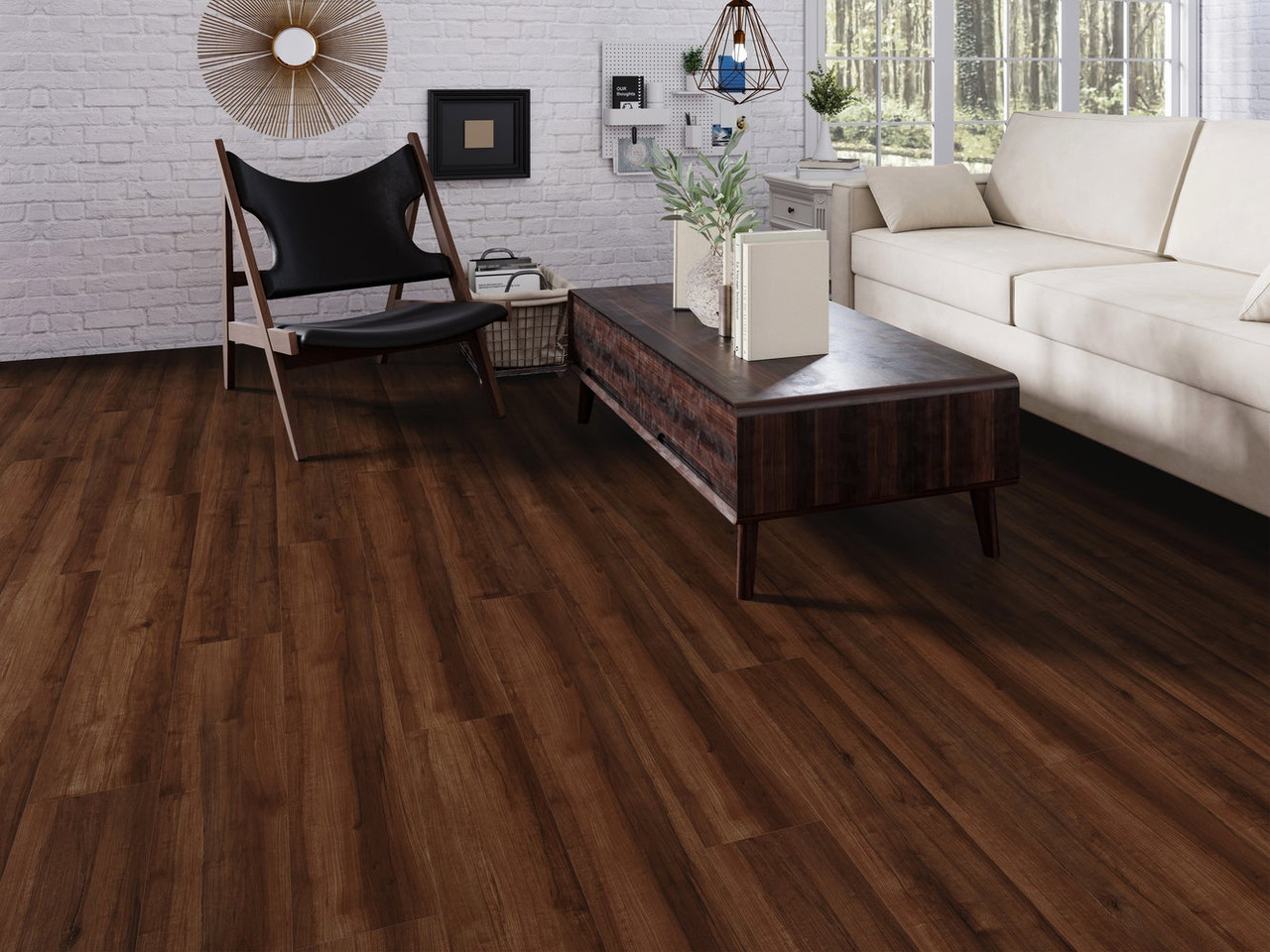 TAS Flooring Aristocrat 2 Collection: Redmond 7.25" x 48" Luxury Vinyl Flooring