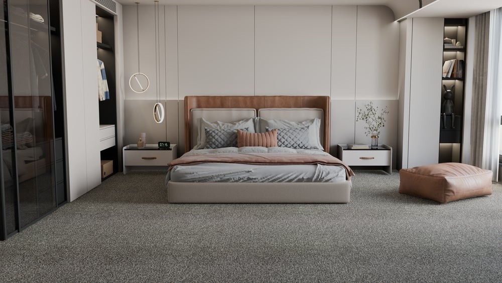 TAS Flooring Cashmere Collection: Alpaca 42 oz ColorLock  Polyester 12' Wide Residential Broadloom Carpet